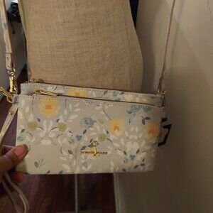 Nanette Lepore Botanical Floral Crossbody Organizer